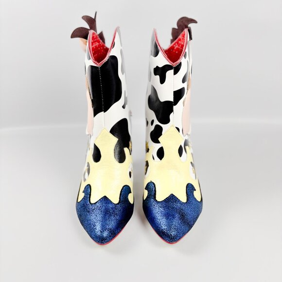 Irregular Choice Trusty Steed Pony Character Heels Brown Multi Size 39 - Picture 7 of 7